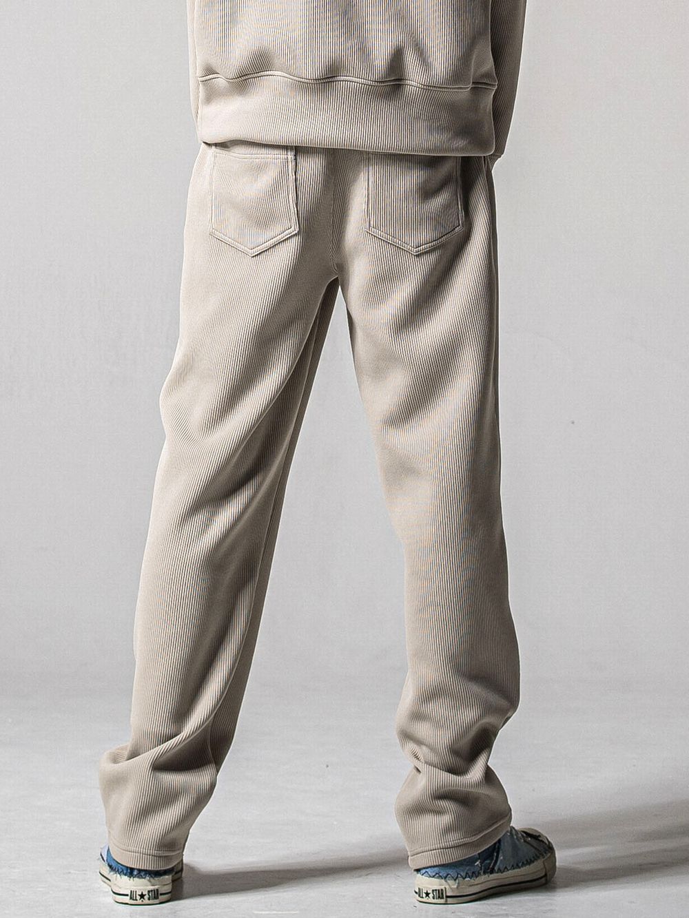 AZE WIDE TUCK PANTS   ワイド イージーパンツ （グレージュ）