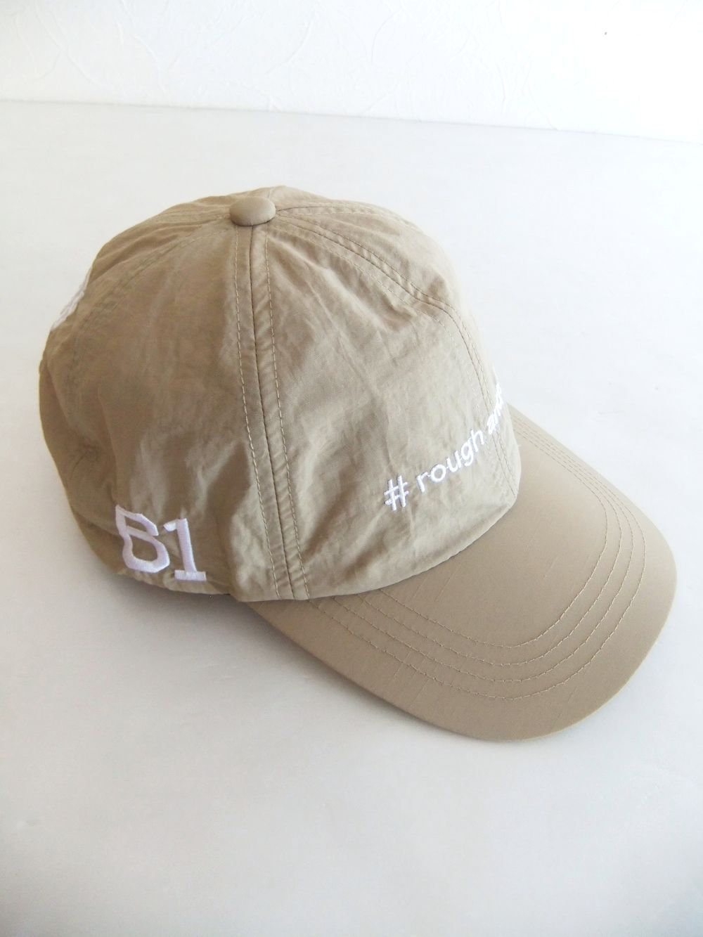 DAD'S TOUR CAP   ( ベージュ )  ロゴ入りキャップ  RSA-22004