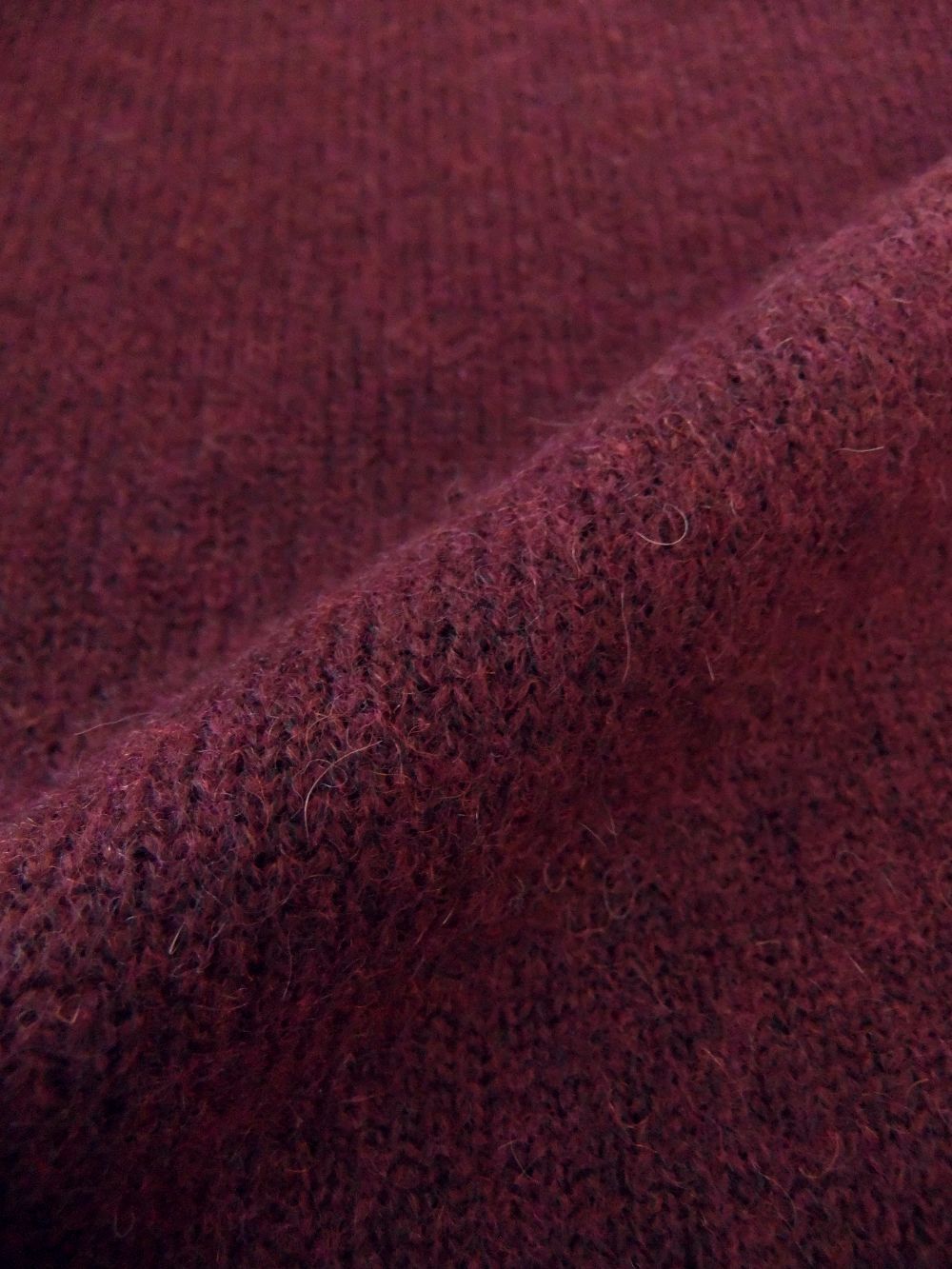 ALPACA KNIT 4B JACKET   アルパカ混 ウール ニットジャケット