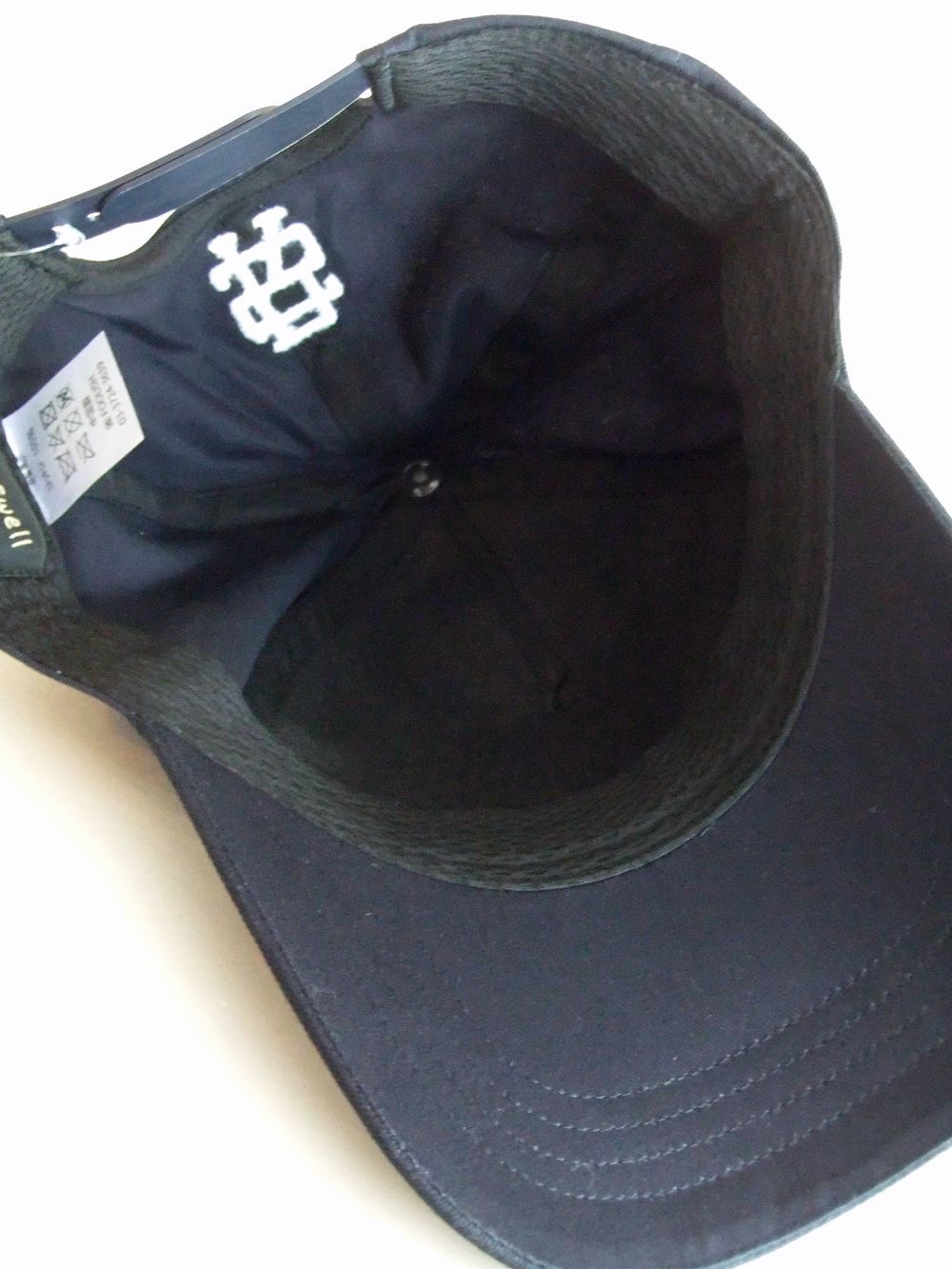 SIMPLE B.B. CAP  ( ネイビー )  ロゴ入りキャップ
