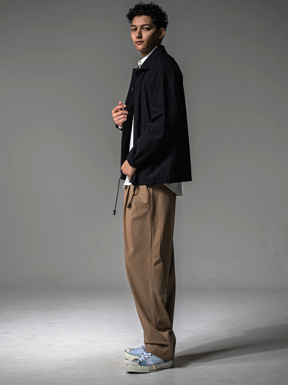 NYLON COACH JACKET   コーチジャケット