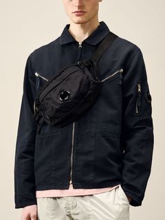 WAIST BAG IN NYLON B  ( ネイビー ) ミニバッグ