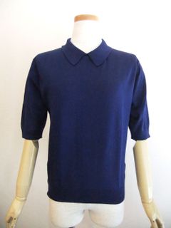 《LADIES》 S4617  30G コットン 半袖ニットポロシャツ