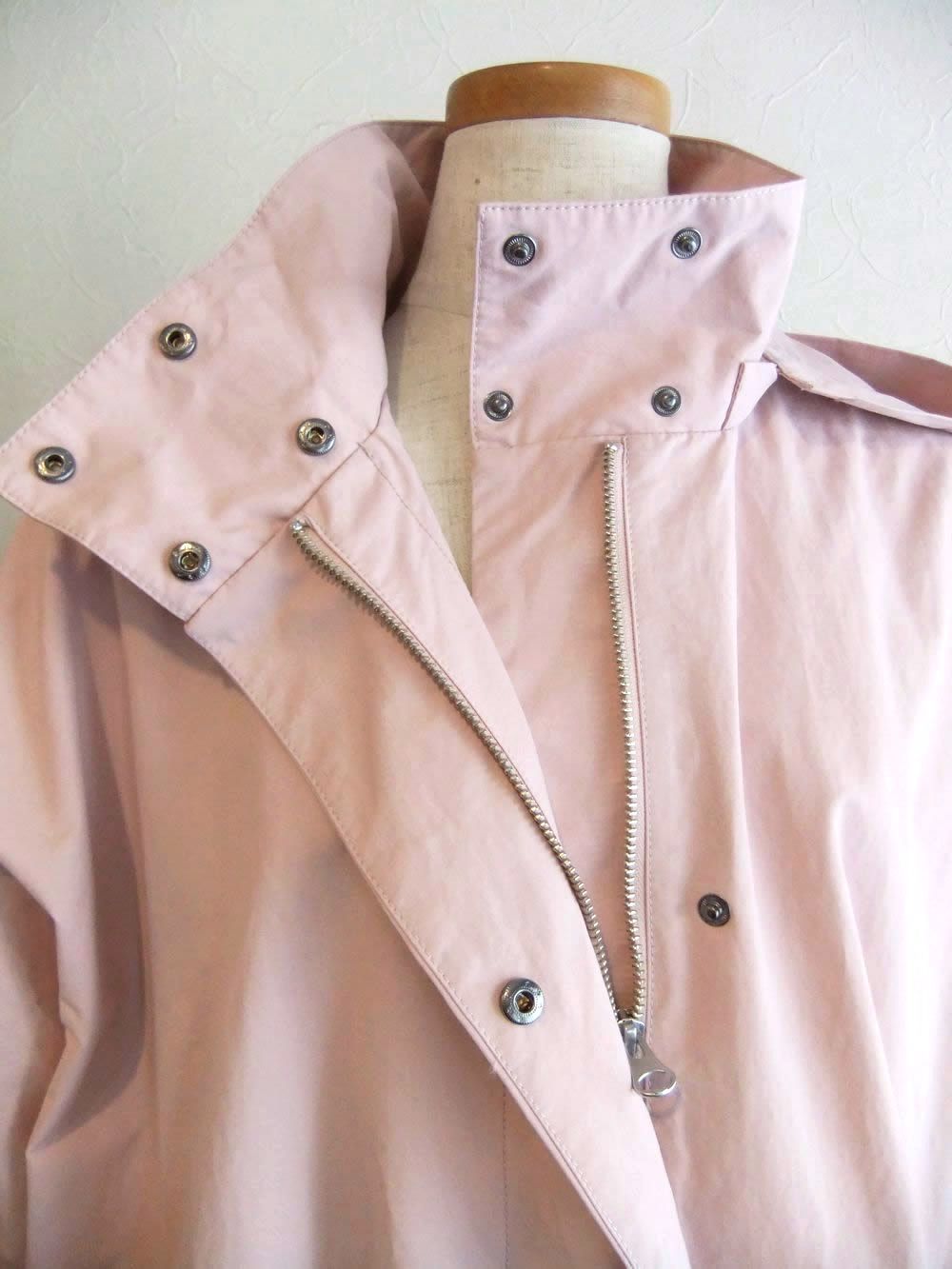 コットン × ナイロン スプリング ミディアム コート    A149001M