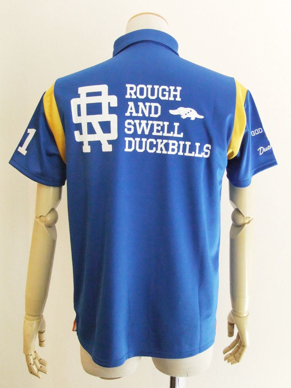 TOUCH DOWN POLO (ブルー)   半袖B.D.ポロ  RSM-21014