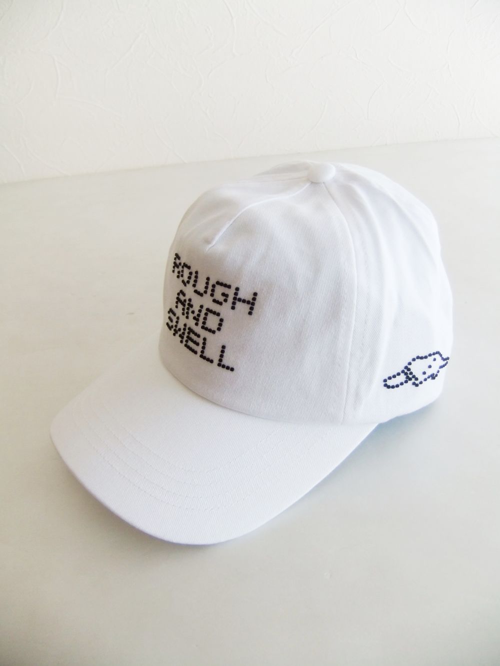 DOT B.B CAP  ( ホワイト )  ロゴ入りキャップ  RSA-23202