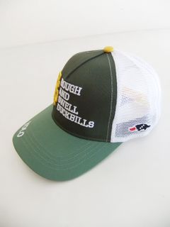 MESH TOUR CAP ( オリーブ ) ロゴ入りキャップ RSA-22001
