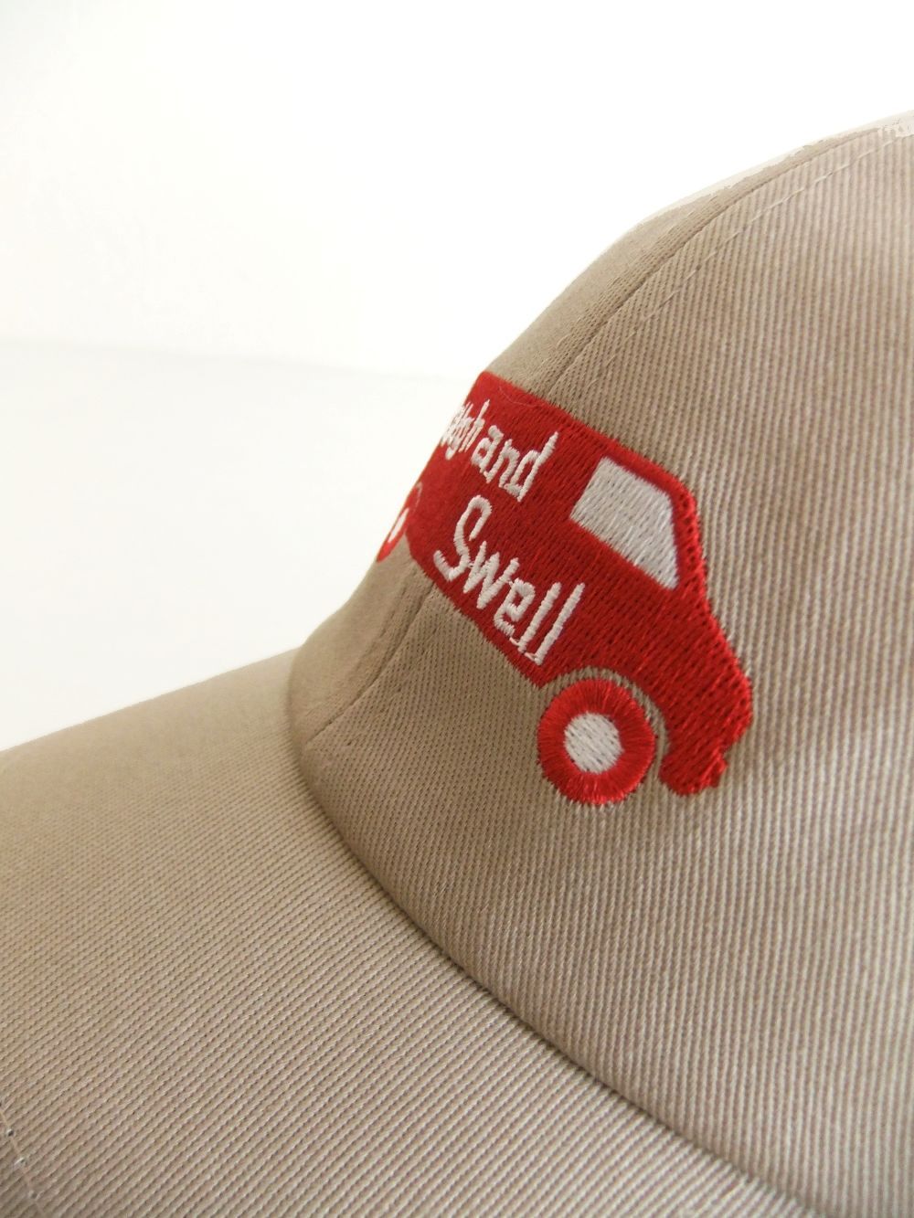 RED BUS TOUR CAP (ベージュ)   ロゴ入りキャップ    RSA-25201