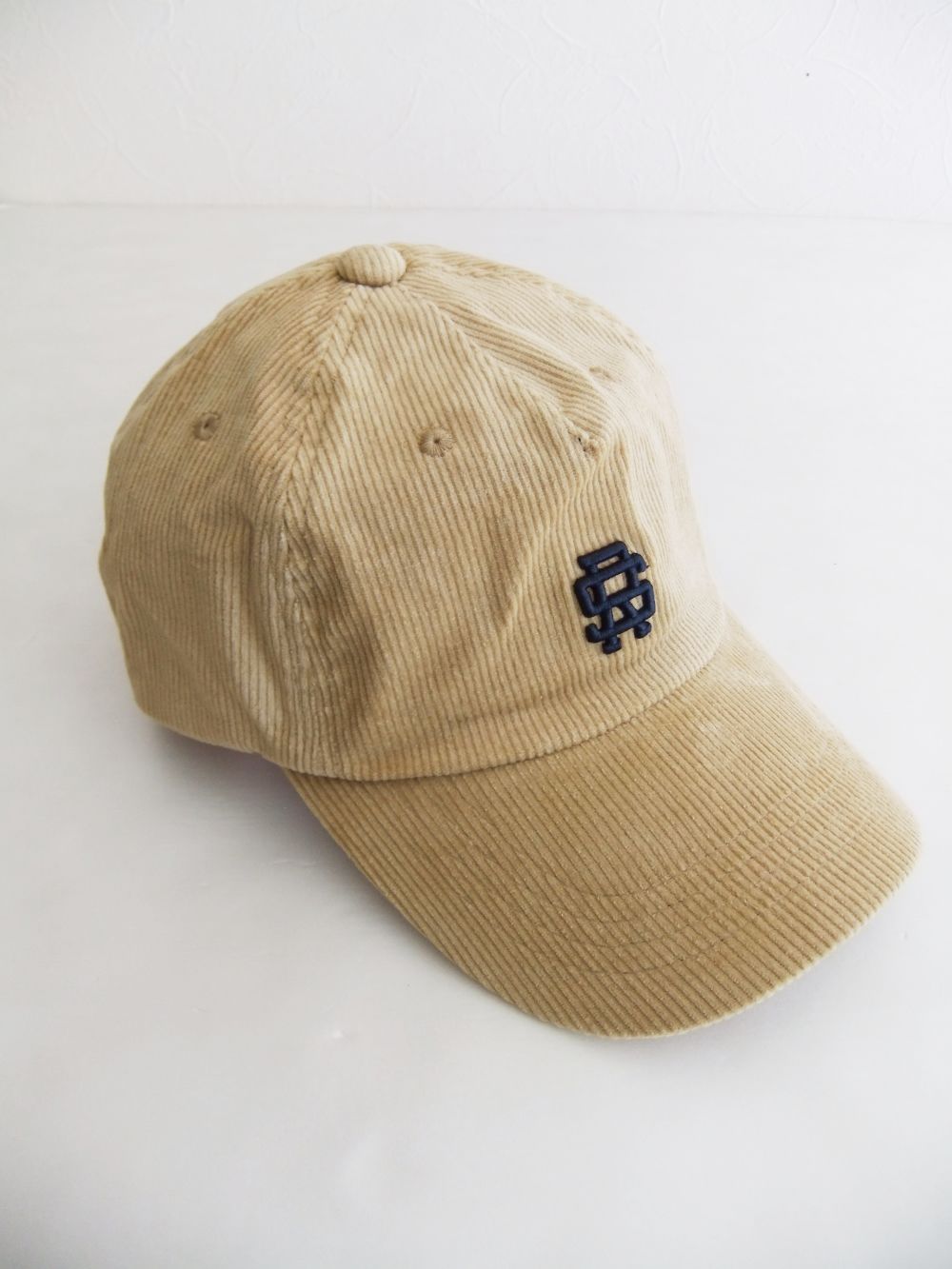 DE NIRO CAP  ( ベージュ ) ロゴ入りキャップ RSA-21202