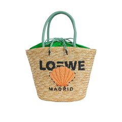 【MICALLE MICALLE Account】 HOMMAGE LARGE BASKET BAG 大 (グリーン) オマージュ バスケット バッグ  MAB100GEB