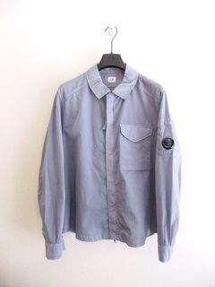 CHROME-R  FULL ZIP OVERSHIRT  (ラベンダー)  ジップアップ オーバーシャツ