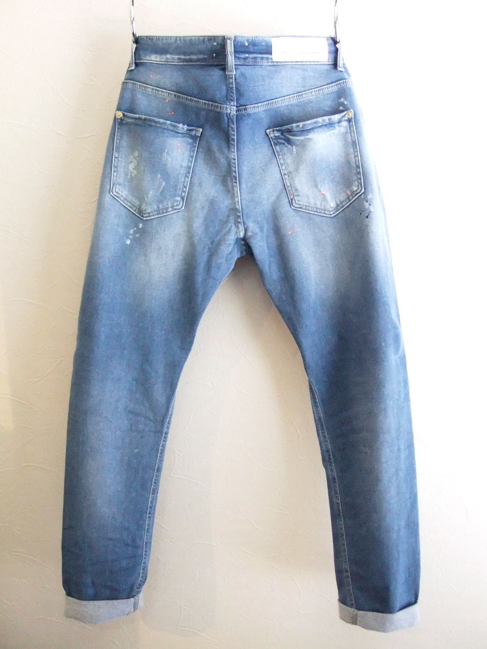 ジャージーダメージデニム  BARRET  JERSEY EASY DENIM PANT