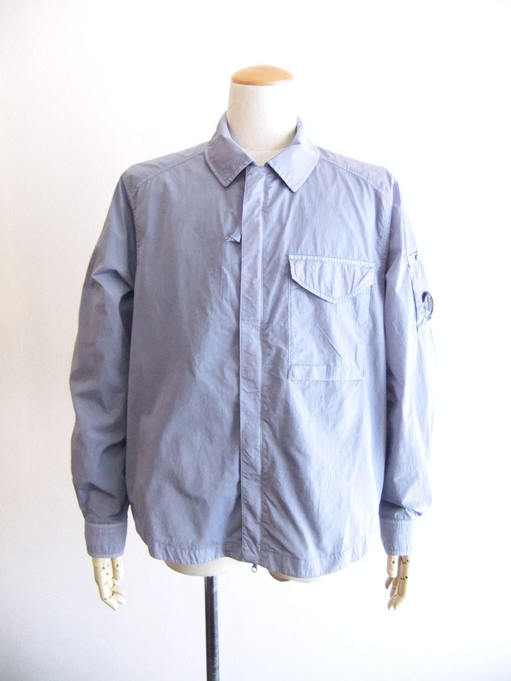 C.P. COMPANY - CHROME-R FULL ZIP OVERSHIRT (ラベンダー