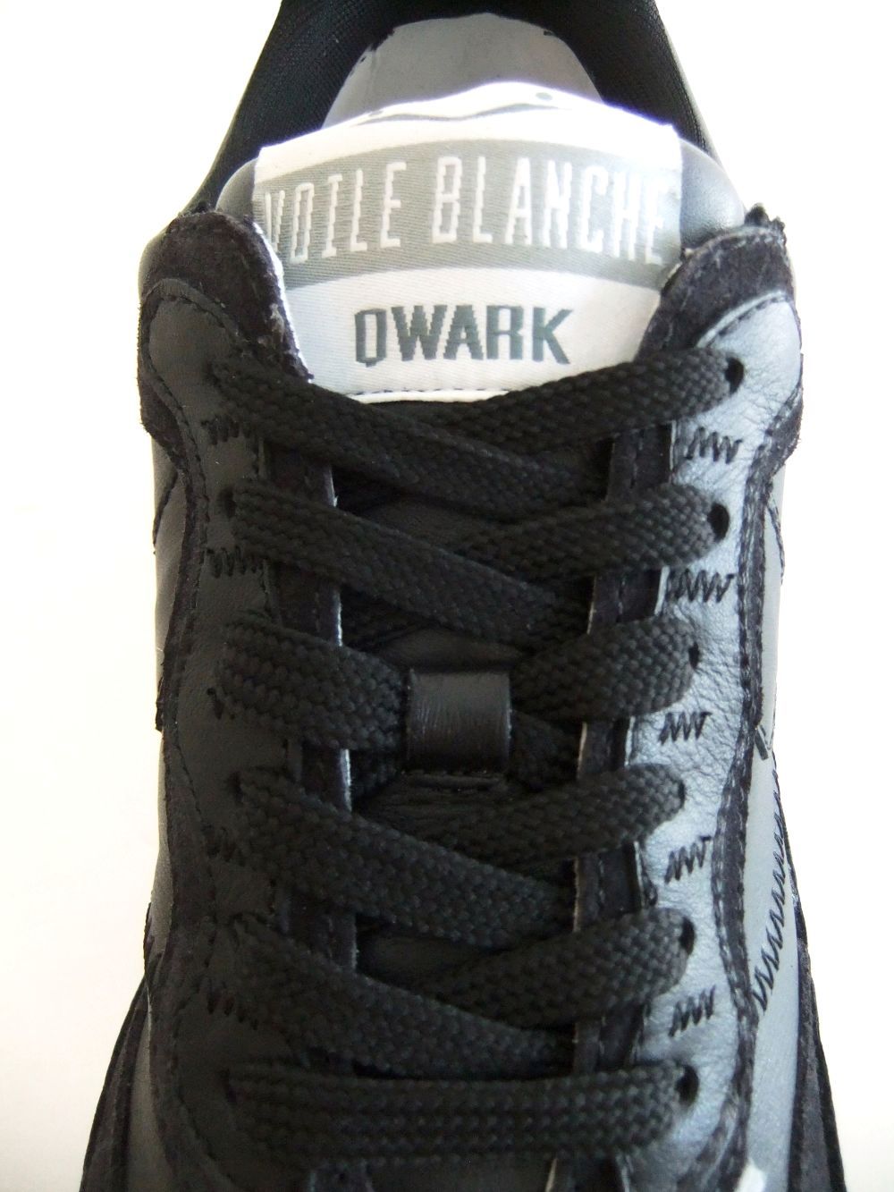 VOILE BLANCHE - QWARK HYPE ナイロン × スエード スニーカー