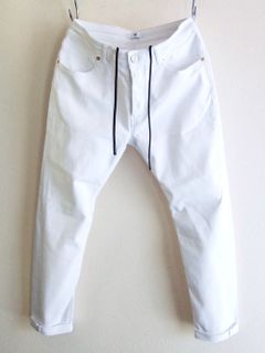 BARRET   JERSEY EASY DENIM PANT ジャージー デニムパンツ (ホワイト)