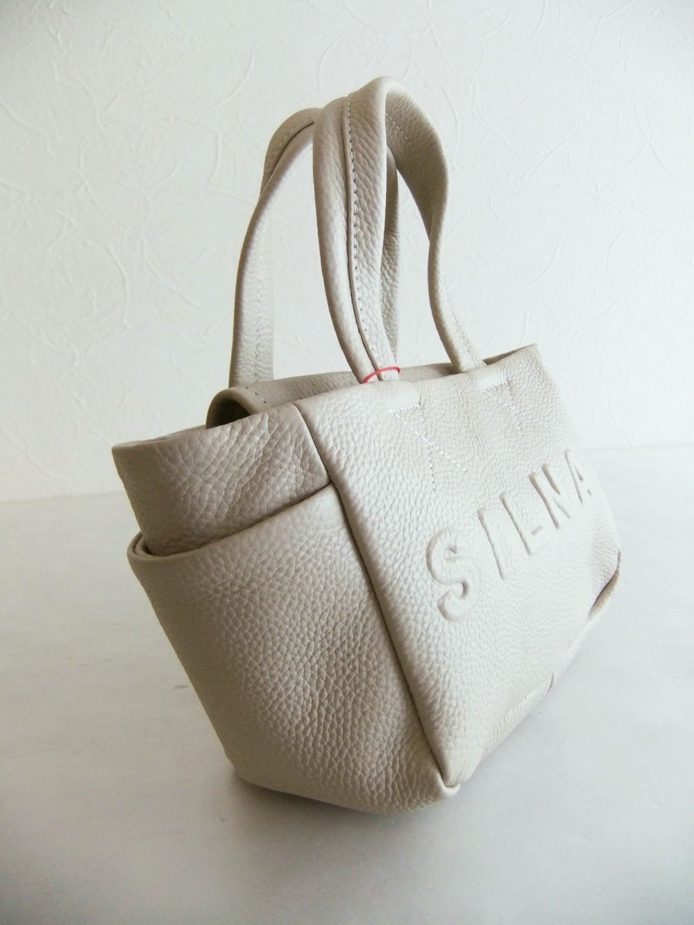CLAUDIA MINI TOTE   レザー ミニトート (ベージュ)   SB1504