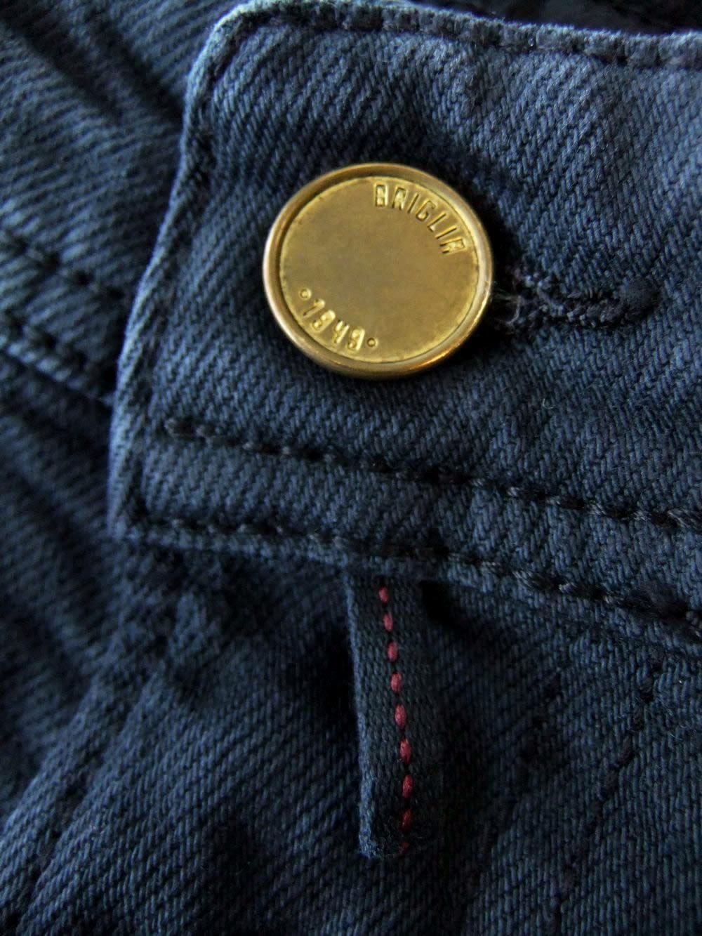 BRIGLIA 1949 STEVE  コットンストレッチ スリムデニムパンツ