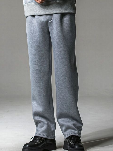 CHRIS EASY WIDE TUCK PANTS   ワイド イージーパンツ （グレー）