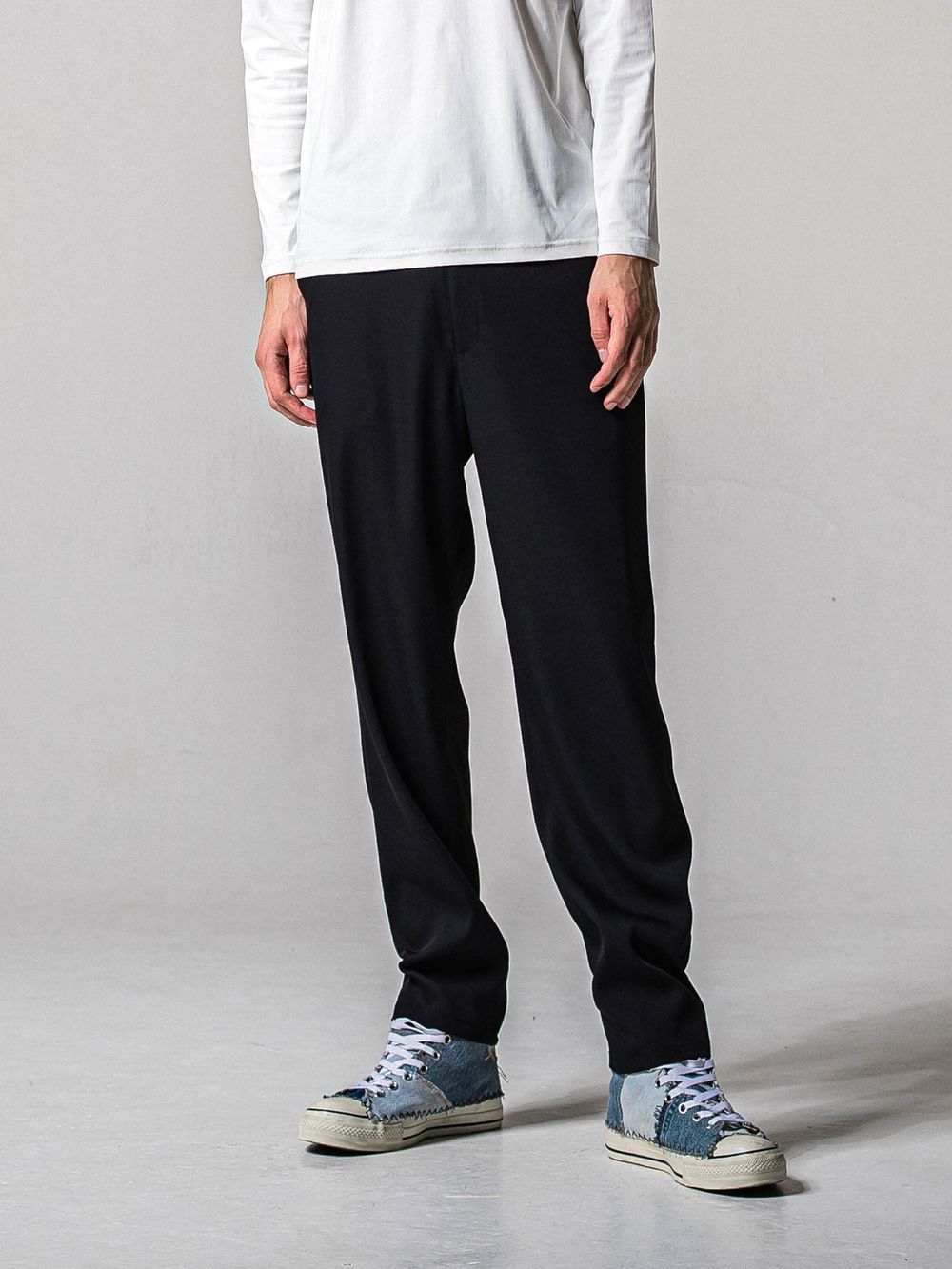 PAT WIDE EASY PANTS  ワイド テーパード イージーパンツ