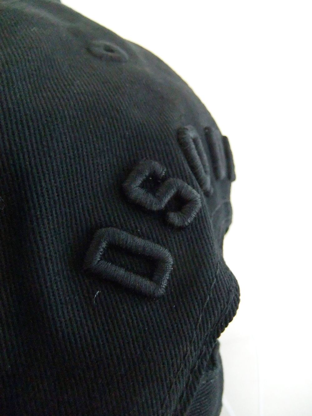 ICON BASEBALL CAP  ロゴ キャップ   S82BC4001 (ブラック×ブラック)
