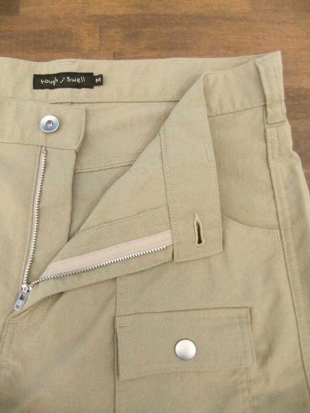 SAHARA BUSH ( ベージュ ) ストレッチツイル ハーフパンツ    RSM-21081