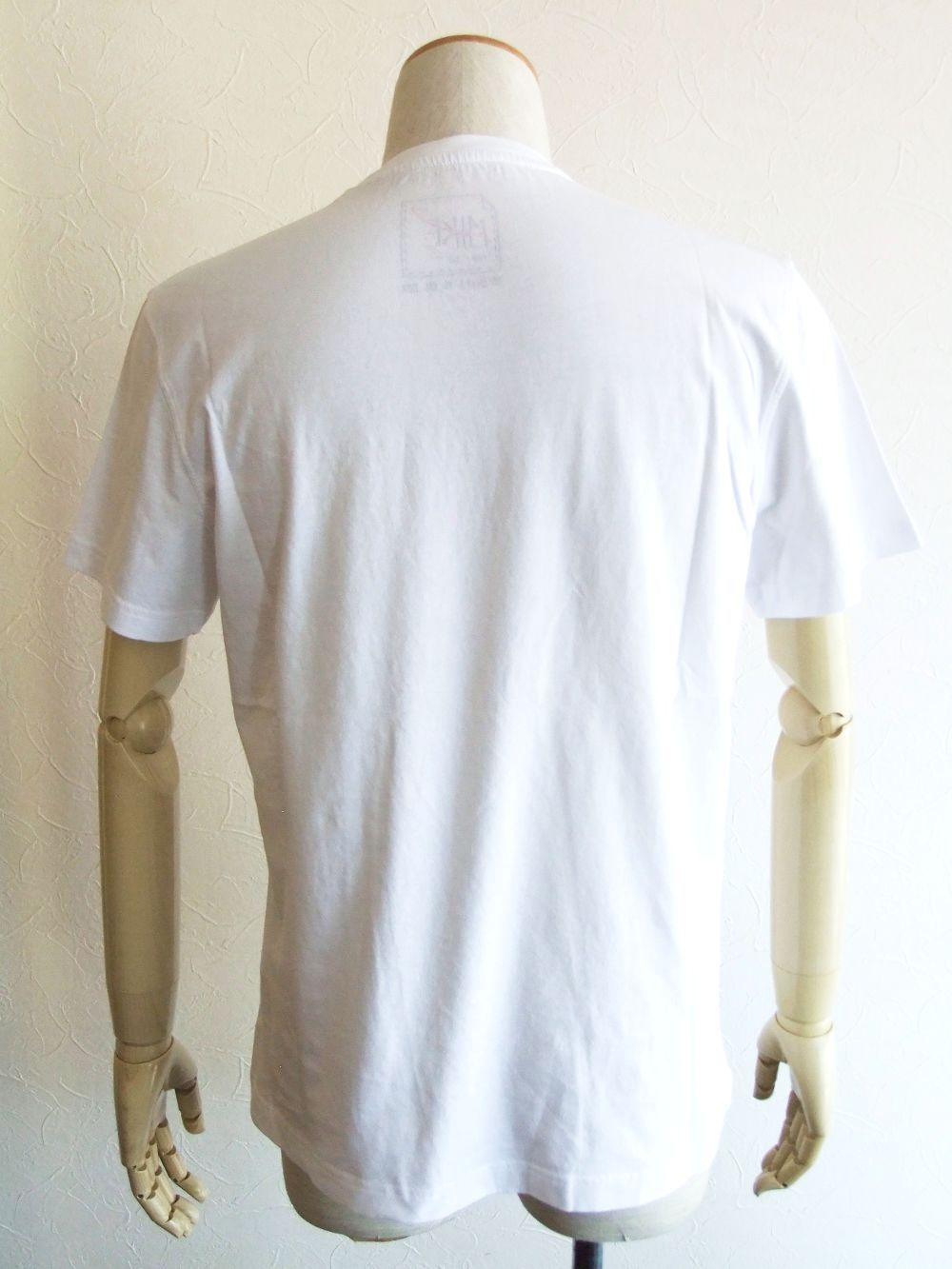 【MIKE don't do it】  (ホワイト)  ロゴ プリント Tシャツ