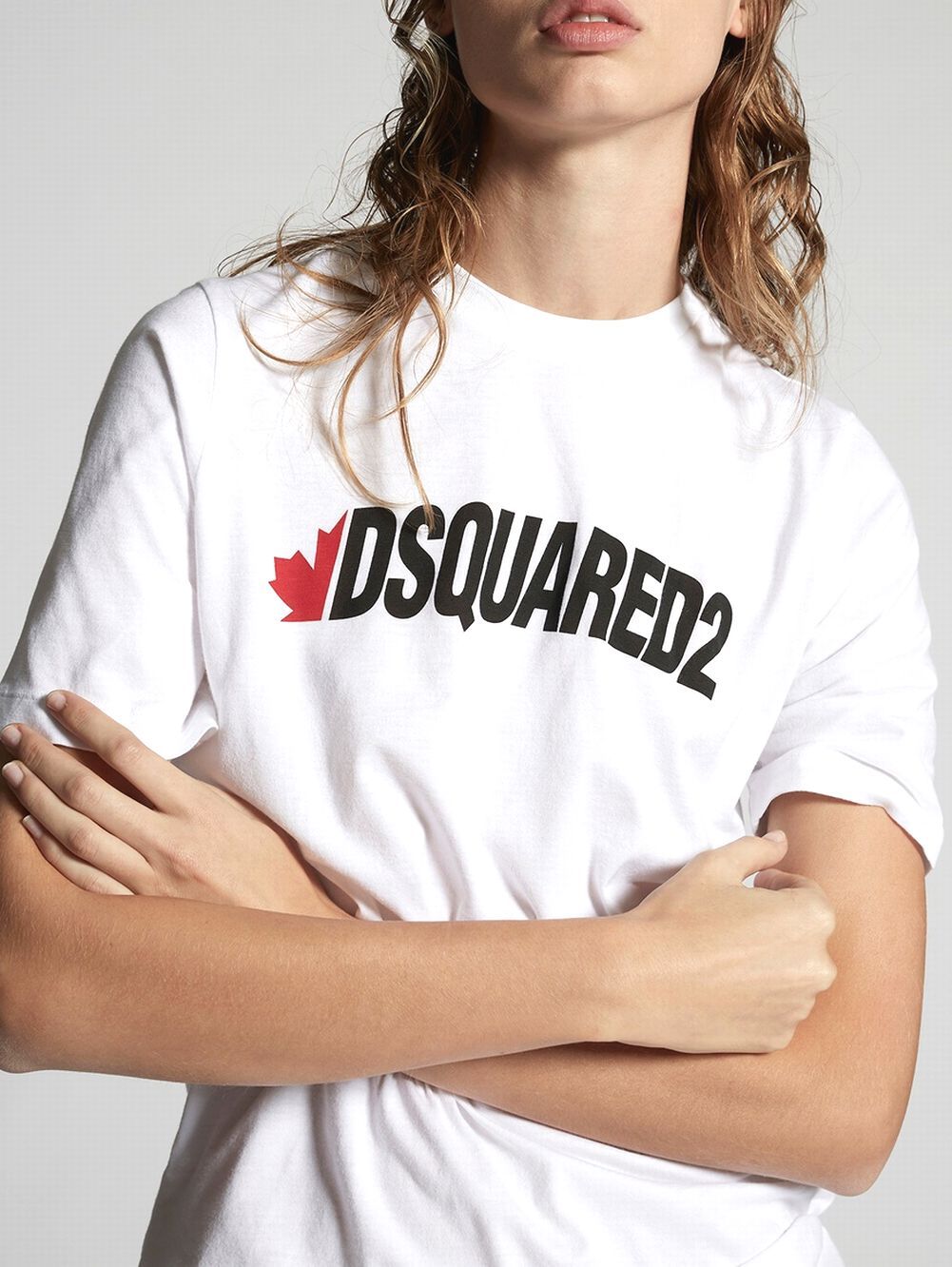 Dsquared2 - LADIES Dsquared2 ロゴプリント T-SHIRT S75GD0180
