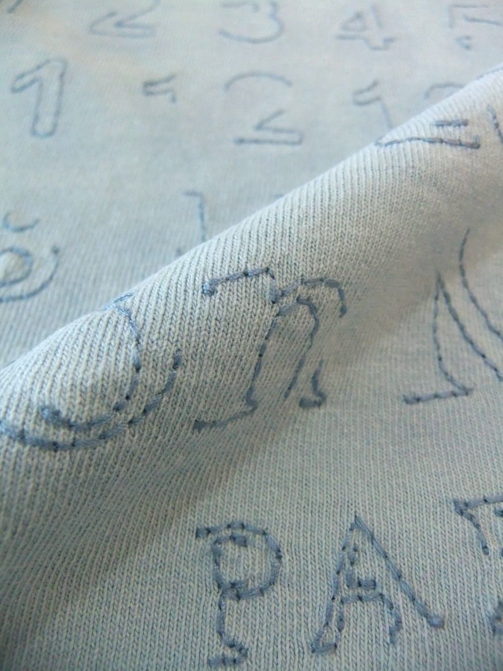 【残りわずか】MAISON MARGIELA エンブロイダーロゴ Tシャツ Maison Margiela - MAISON MARGIELA (ブラック) エンブロイダー