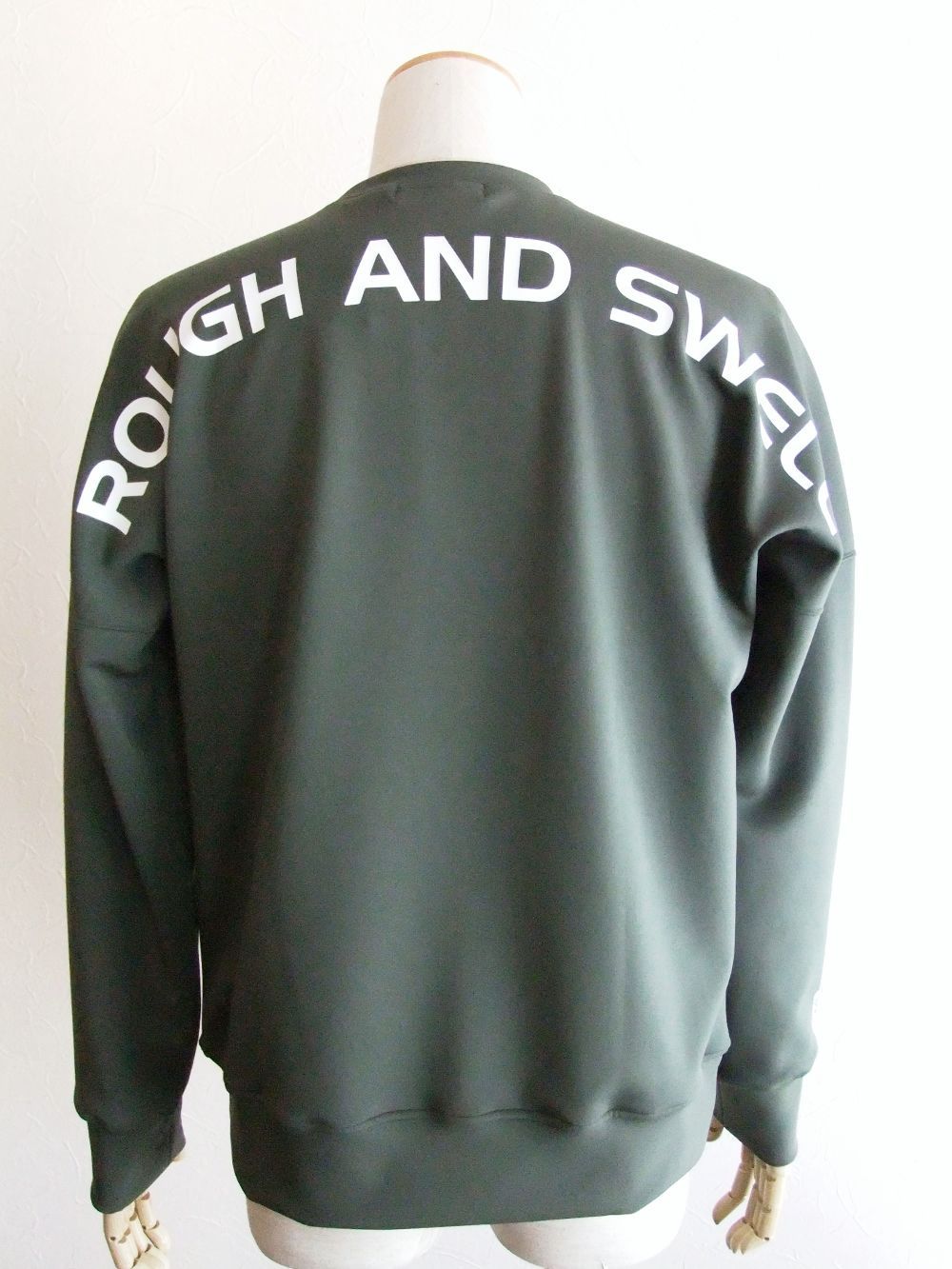 EARTH TOUR SWEAT  ロゴ入りスウェットシャツ (オリーブ)  RSM-22207