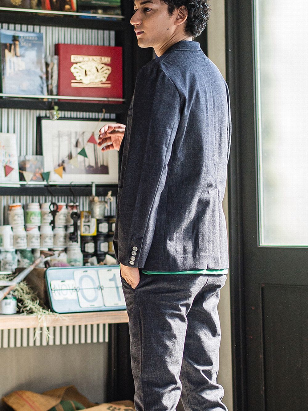 RAY JACKET   2Bテーラードジャケット