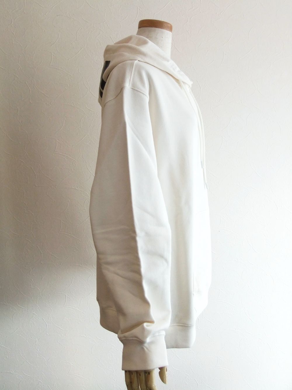 《LADIES》 ロゴ スウェットフーディー   (クリーム)  3141MDM535-217799