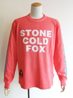 STONE COLD FOX  Long Sleeve T - Shirt  (レッド)  長袖Tシャツ   S74GD0870