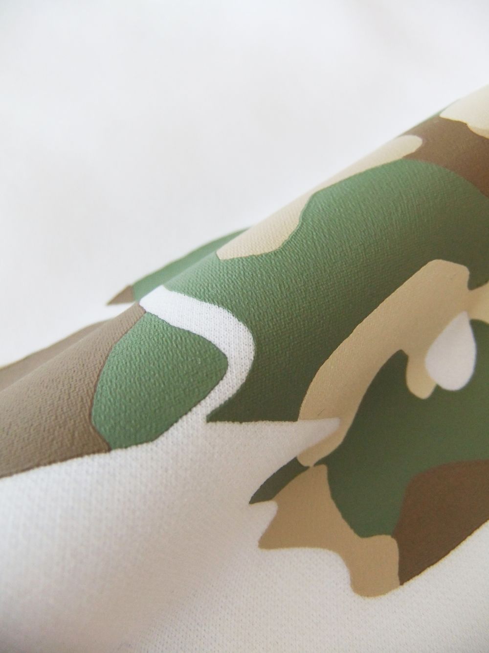 PANTHER SWEAT (ホワイト) ロゴ裏起毛 スウェットシャツ  RSM-23206