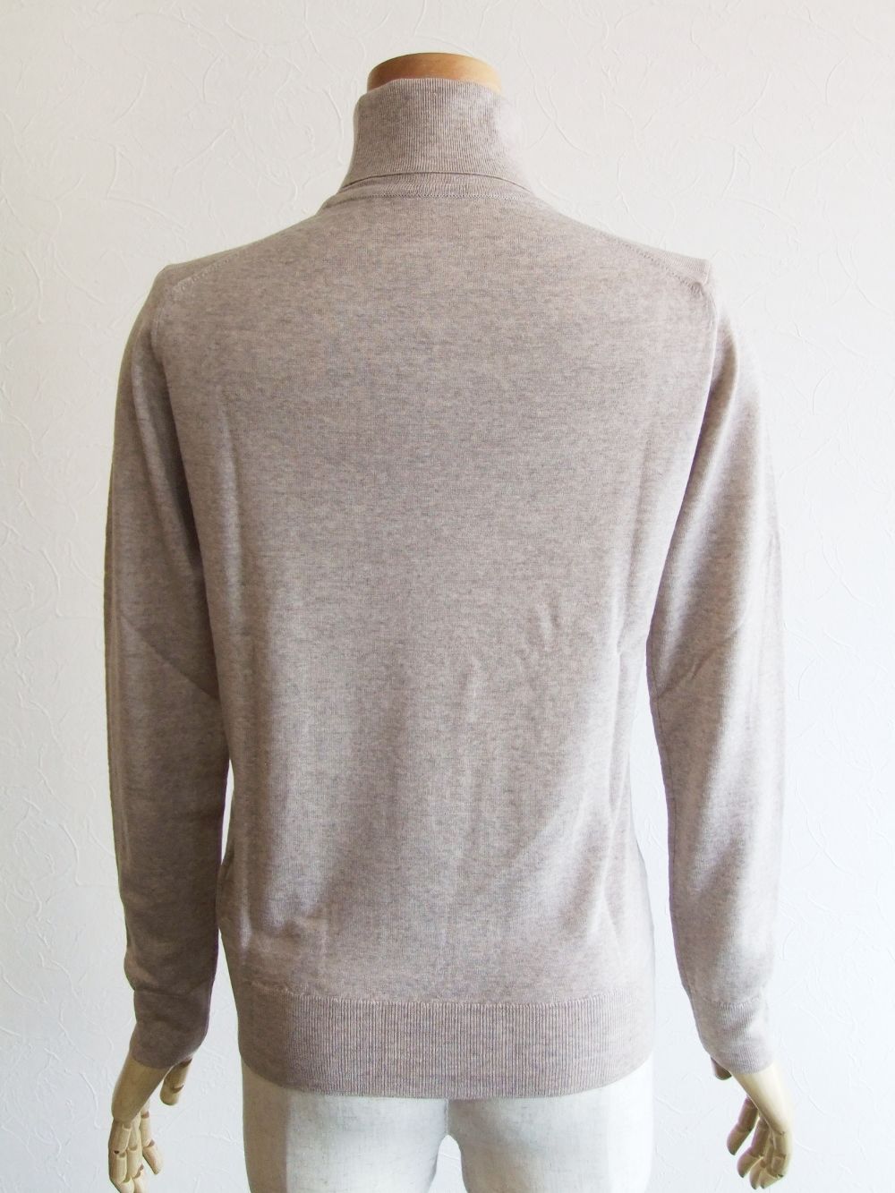 《LADIES》 ALENNA  30G ウール タートルネック セーター