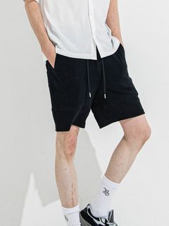 TYLER PILE SHORTS  パイル ショートパンツ  (ブラック)