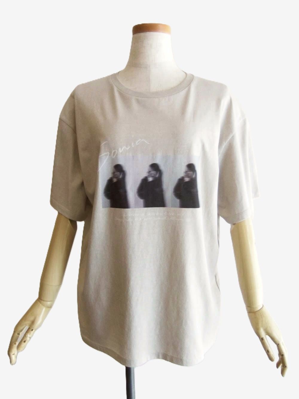 VINTAGE LIKE PHOT Tシャツ   (ベージュ) 625943