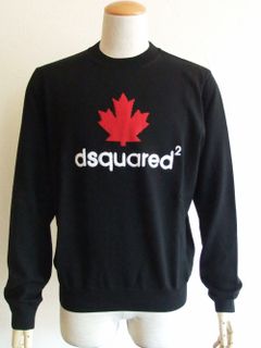MINI D2 LEAF SWEATER ウール ロゴ刺繡 クルーネックセーター  S74HA1195