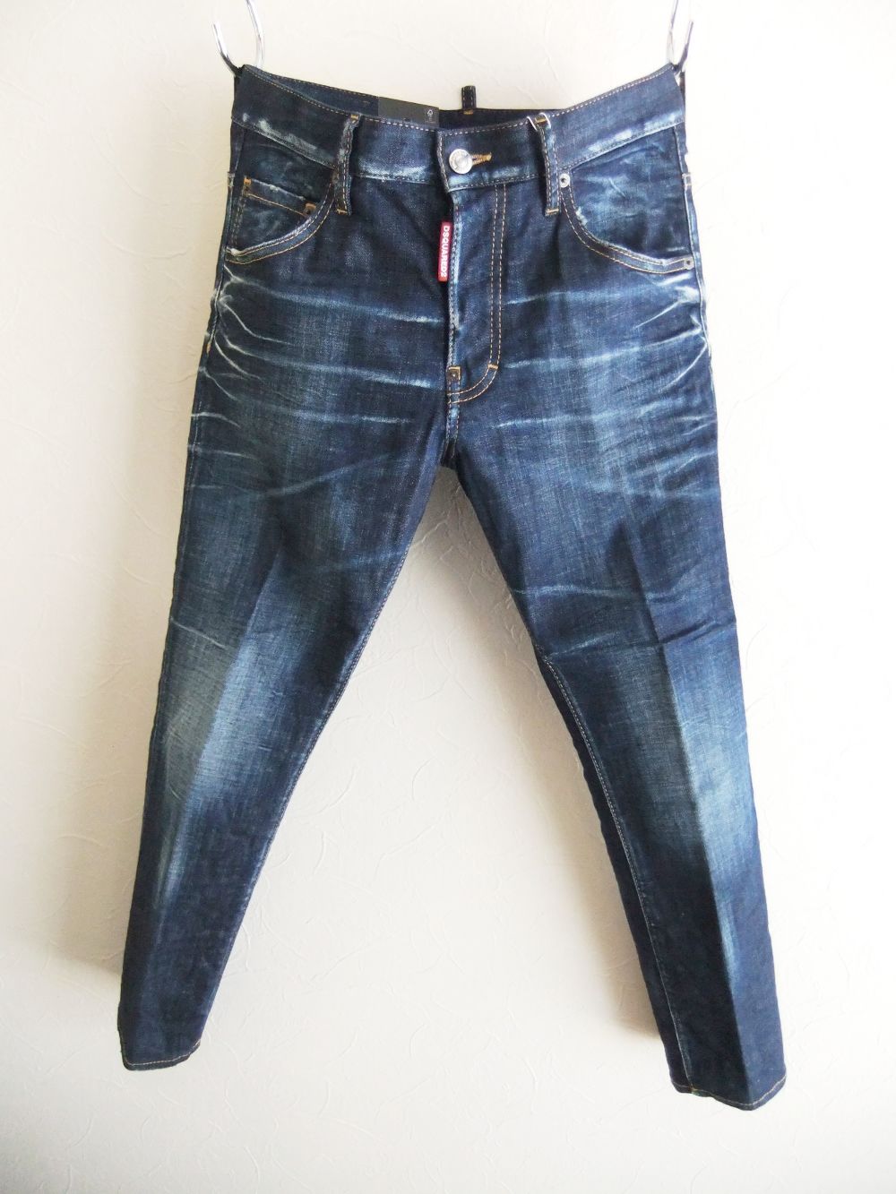 dsquared2 スケーターデニム Dsquared2 - DARK CLEAN WASH SKATER JEANS スケーター ジーンズ