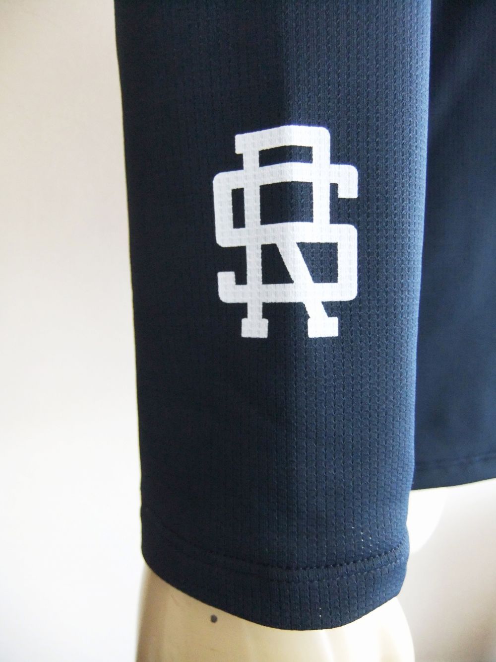 RS LOGO MOCK L.S  ( ネイビー )  モックネック 長袖ポロシャツ  RSM-21230