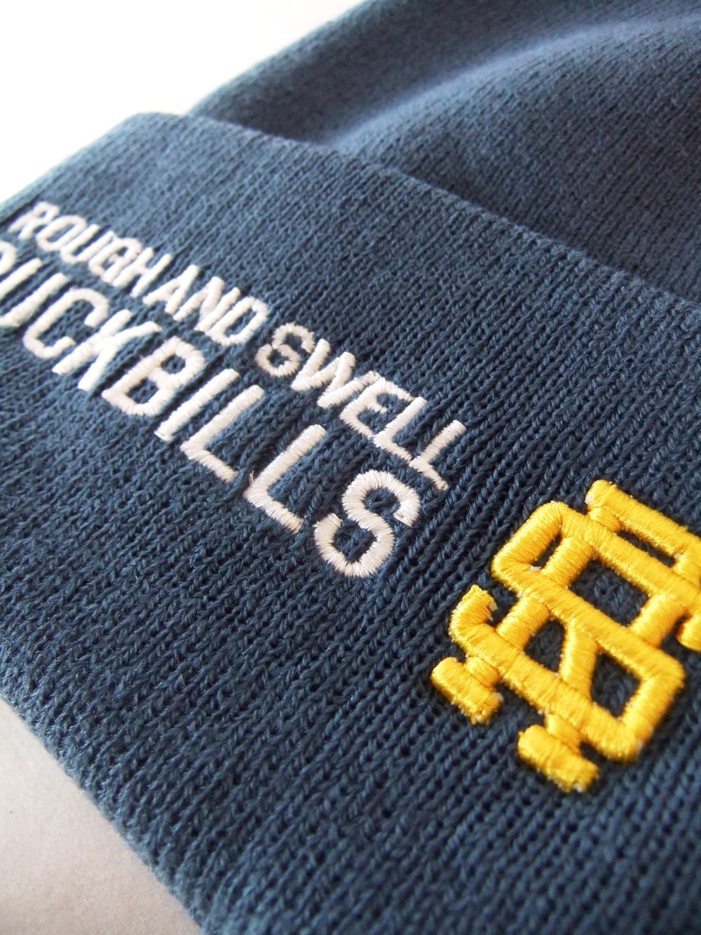 COLLEGE BEANIE   ロゴニットキャップ  ( ブルー )   RSA-24205