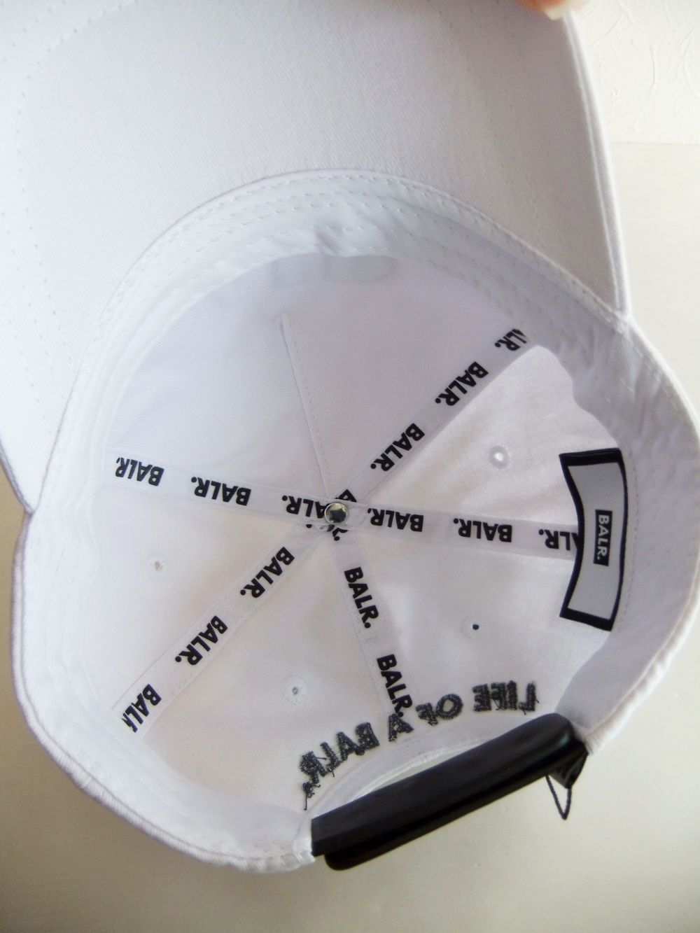 BIG ロゴ キャップ (ホワイト)  BALR.CAP