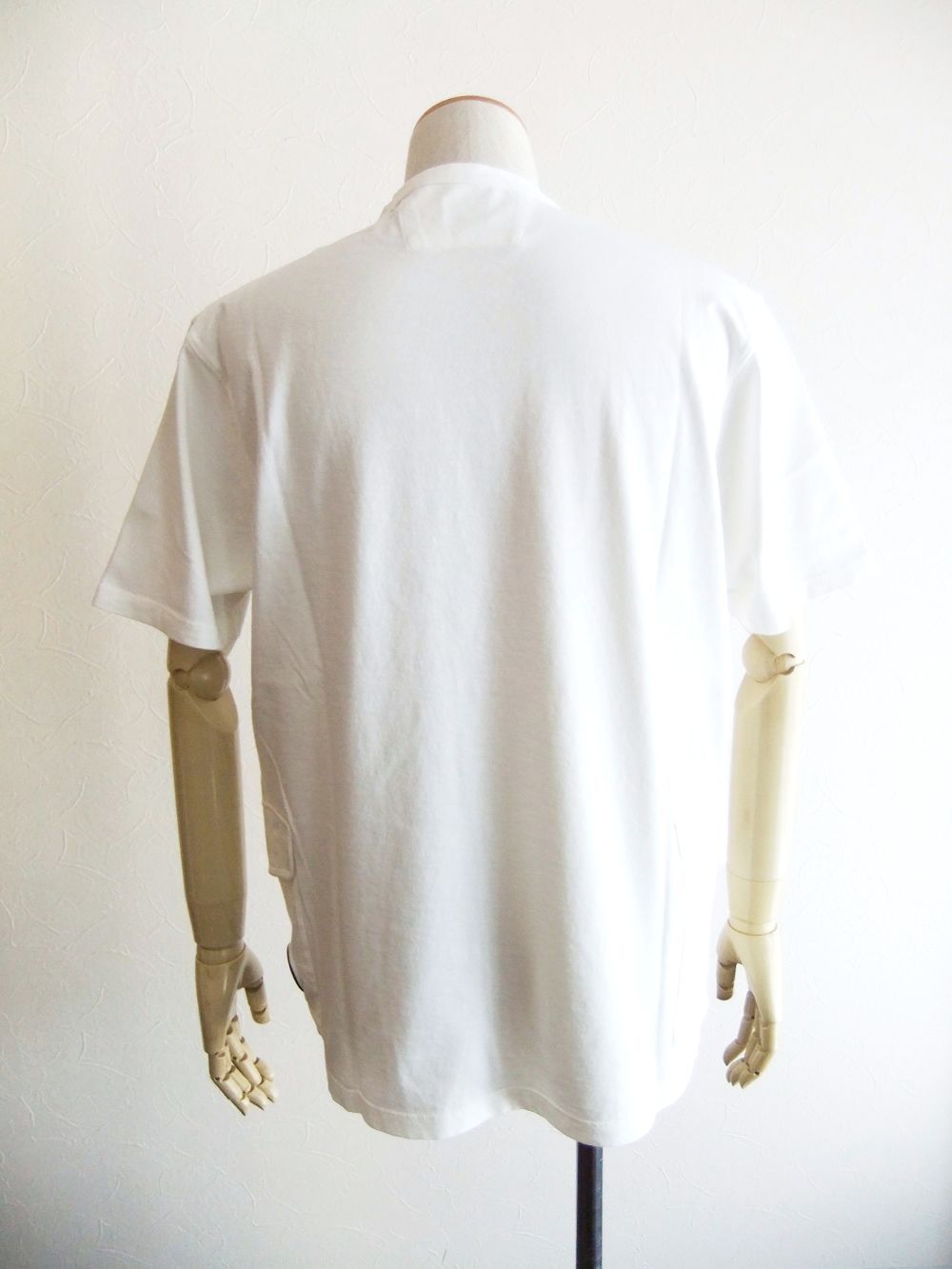 C.P. COMPANY - 20/1 JERSEY SIDE POCKETS T-SHIRT （ホワイト