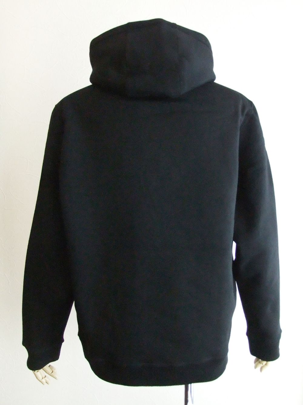LETTER GRAPHIC COTTON BLEND HOODIE  モノグラムモチーフ コットンフーディー