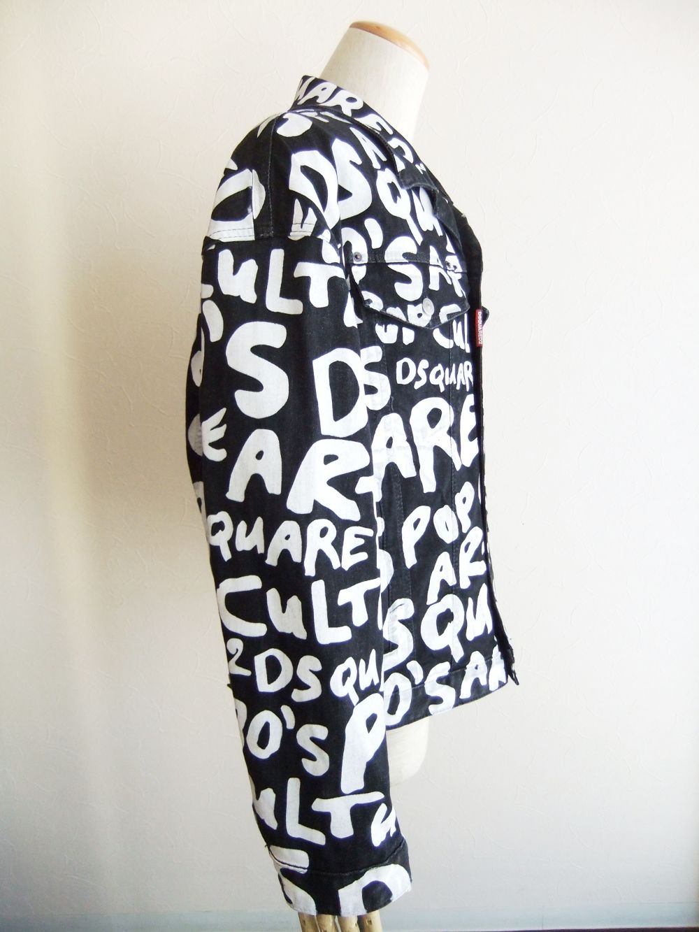 Dsquared2 - D2 POP 80'S JEAN JACKET 80's ポップロゴ デニム