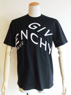 GIVENCHY REFRACTED SLIM FIT   スリムフィット エンブロイダリー Tシャツ BM70YC3002-004