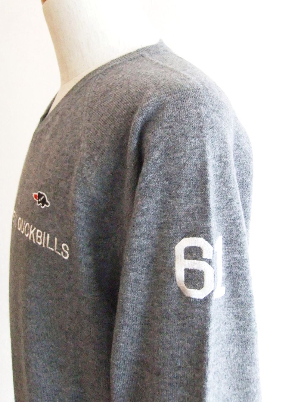 V-NECK TOUR 2022  12G Vネックニット (グレー)  RSM-22277