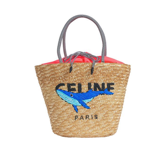 【MICALLE MICALLE Account】 HOMMAGE LARGE BASKET BAG 大 （サーモンピンク） オマージュ バスケット バッグ  MAB100GEB