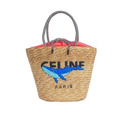 【MICALLE MICALLE Account】 HOMMAGE LARGE BASKET BAG 大 （サーモンピンク） オマージュ バスケット バッグ  MAB100GEB