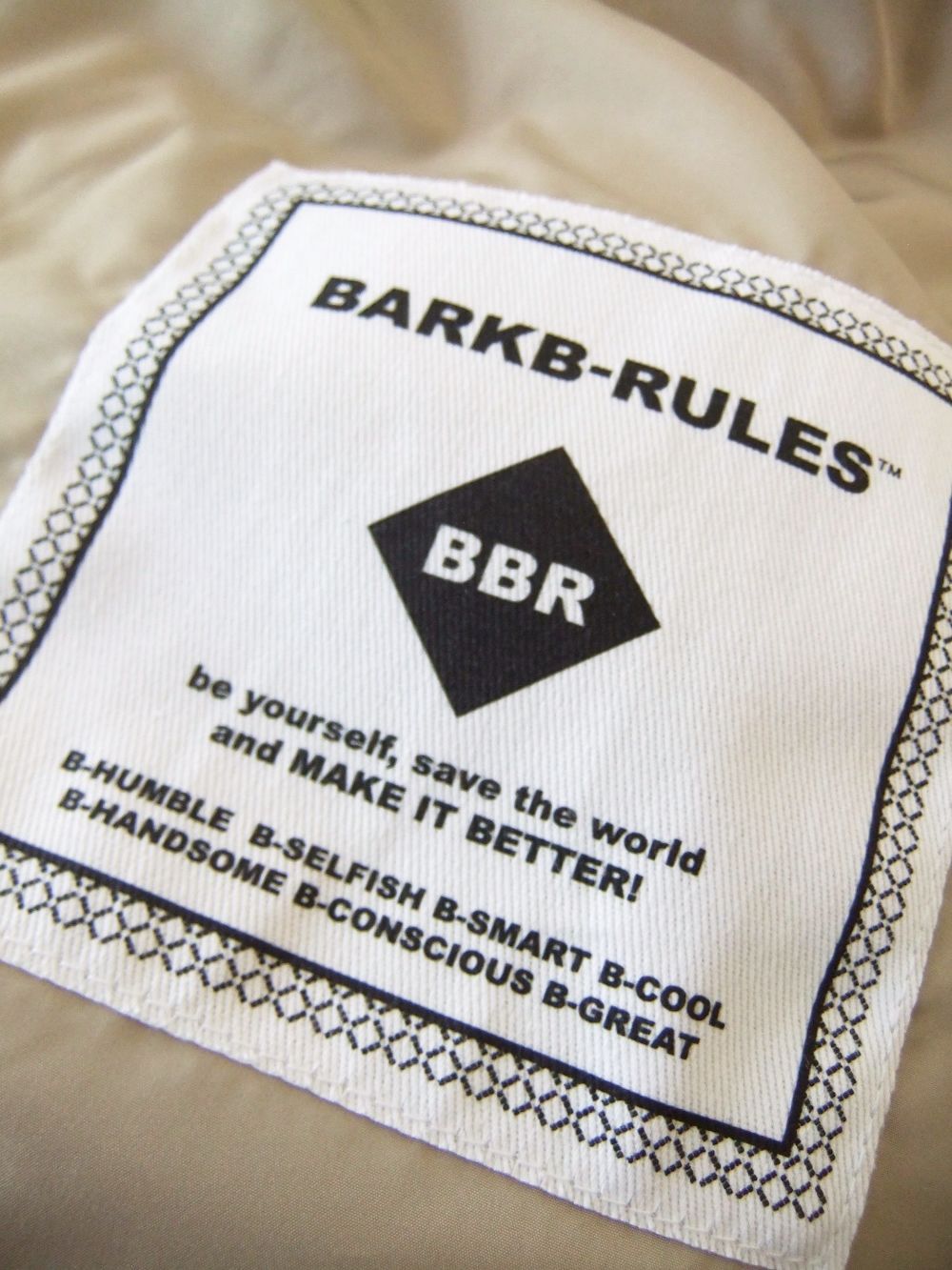BBR  ダウン × ニット ハイブリッド ショート ダッフル コート