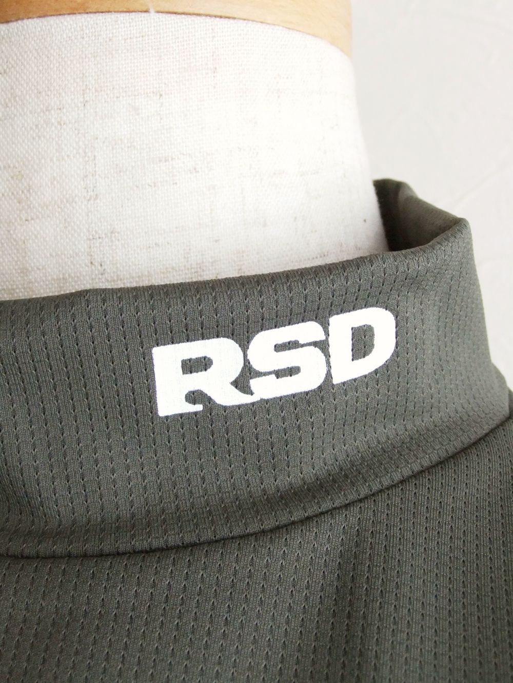 【LADIES】 RSD MOCK W.  (オリーブ) ロゴ モックネック   RSL-22011